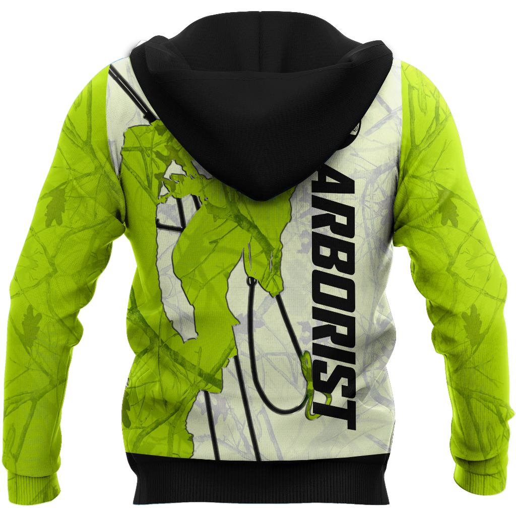 Premium All Over Printed Green Arborist Shirts MEI