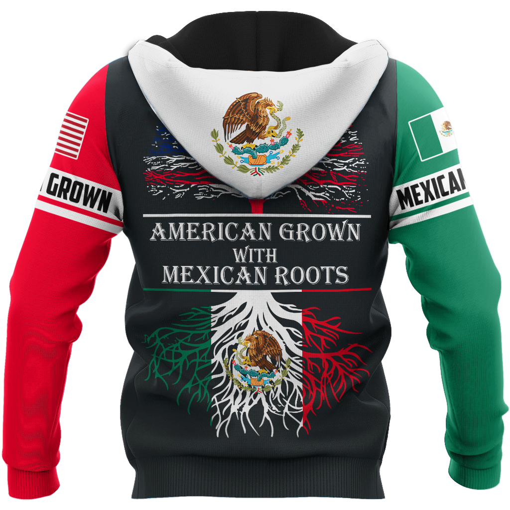 Mexican Skull 3D All Over Printed Unisex Hoodie