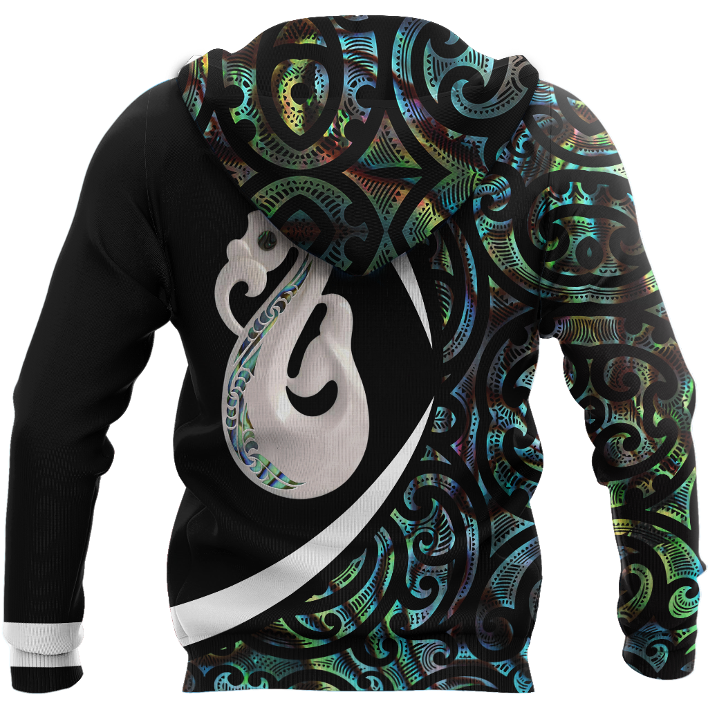 Aotearoa Manaia Silver Fern Paua Shell 3d all over printed shirt and short for man and women