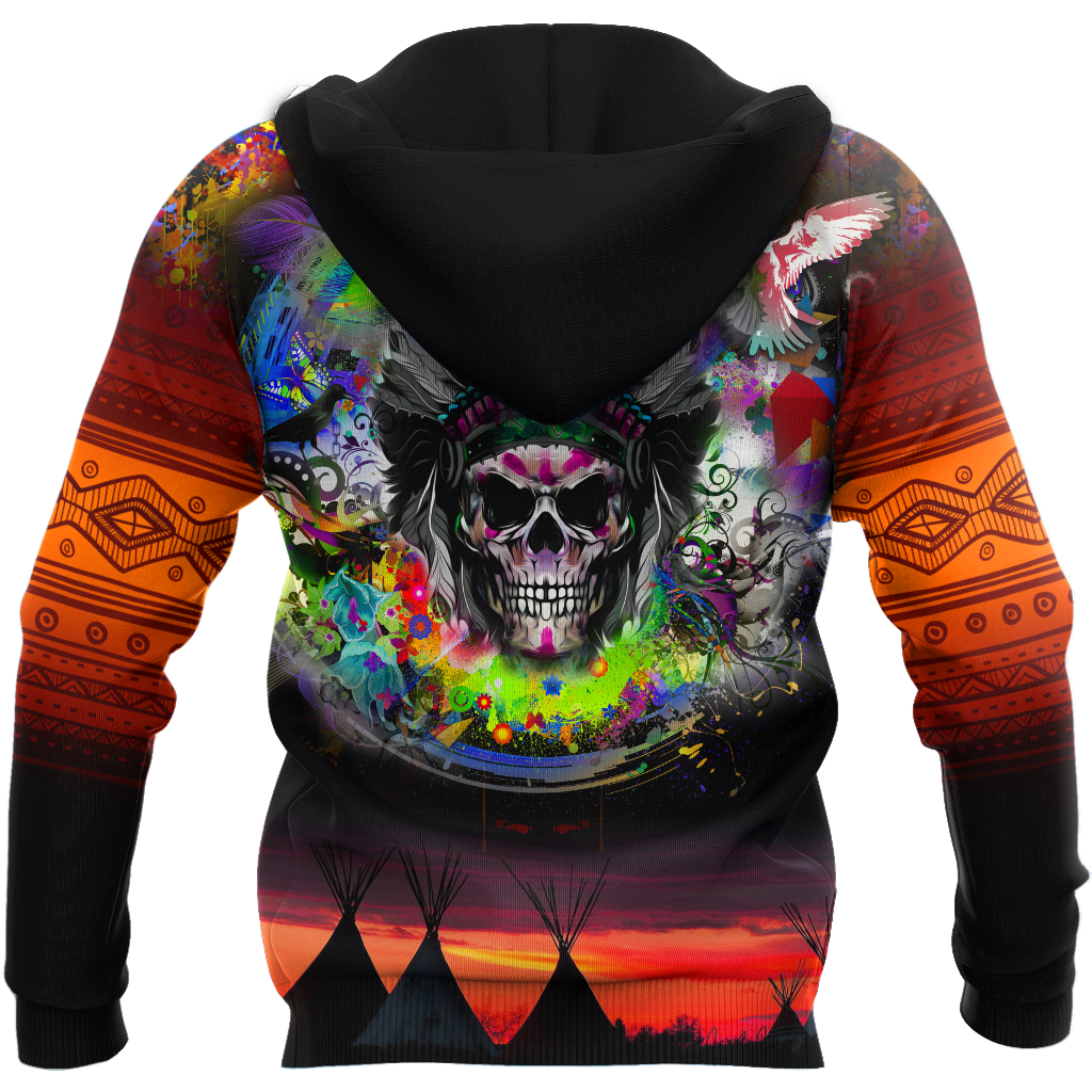Love Skull native 3D all over printed for man and women QB06082002
