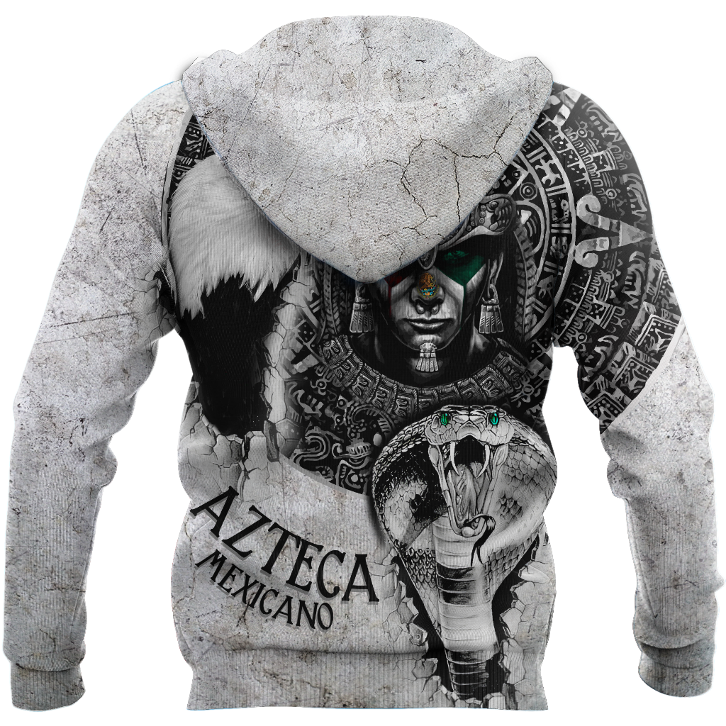 Mexican Aztec Warrior 3D All Over Printed Hoodie Shirt  by SUN QB06302006