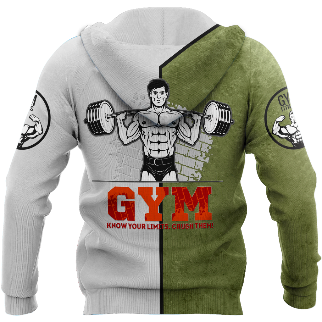 Premium Gym Crocodile 3d All Over Printed