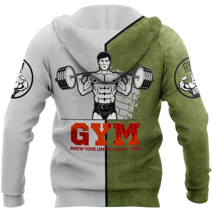 Premium Gym Crocodile 3d All Over Printed