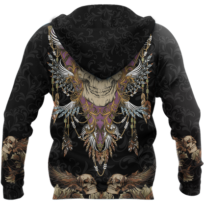 Love Skull 3D all over printed for man and women QB06102003
