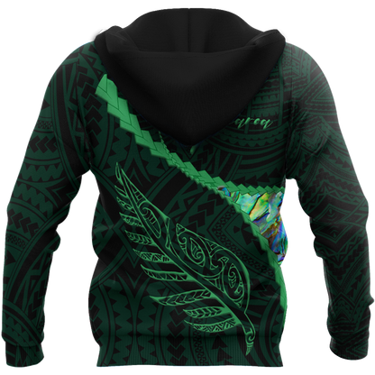 Aotearoa Tattoos New Zealand 3D Unisex Hoodie