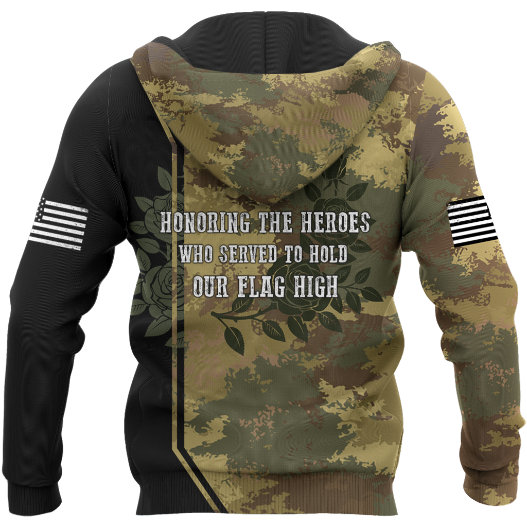 Memorial day Remember and honor the heroes who served to hold our flag high TR220402 - Amaze Style™-Apparel