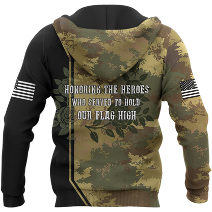 Memorial day Remember and honor the heroes who served to hold our flag high TR140401A - Amaze Style™-Apparel