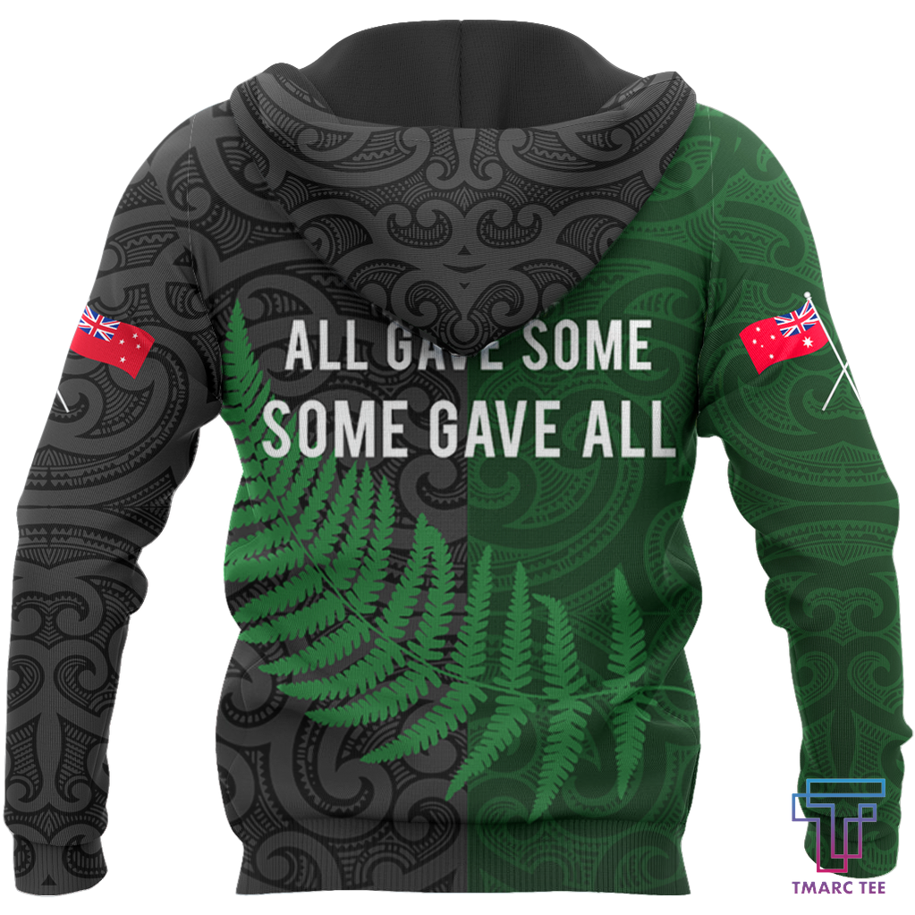 Tmarc Tee Anzac Day New Zealand and Australia Soldier 3D printed shirts