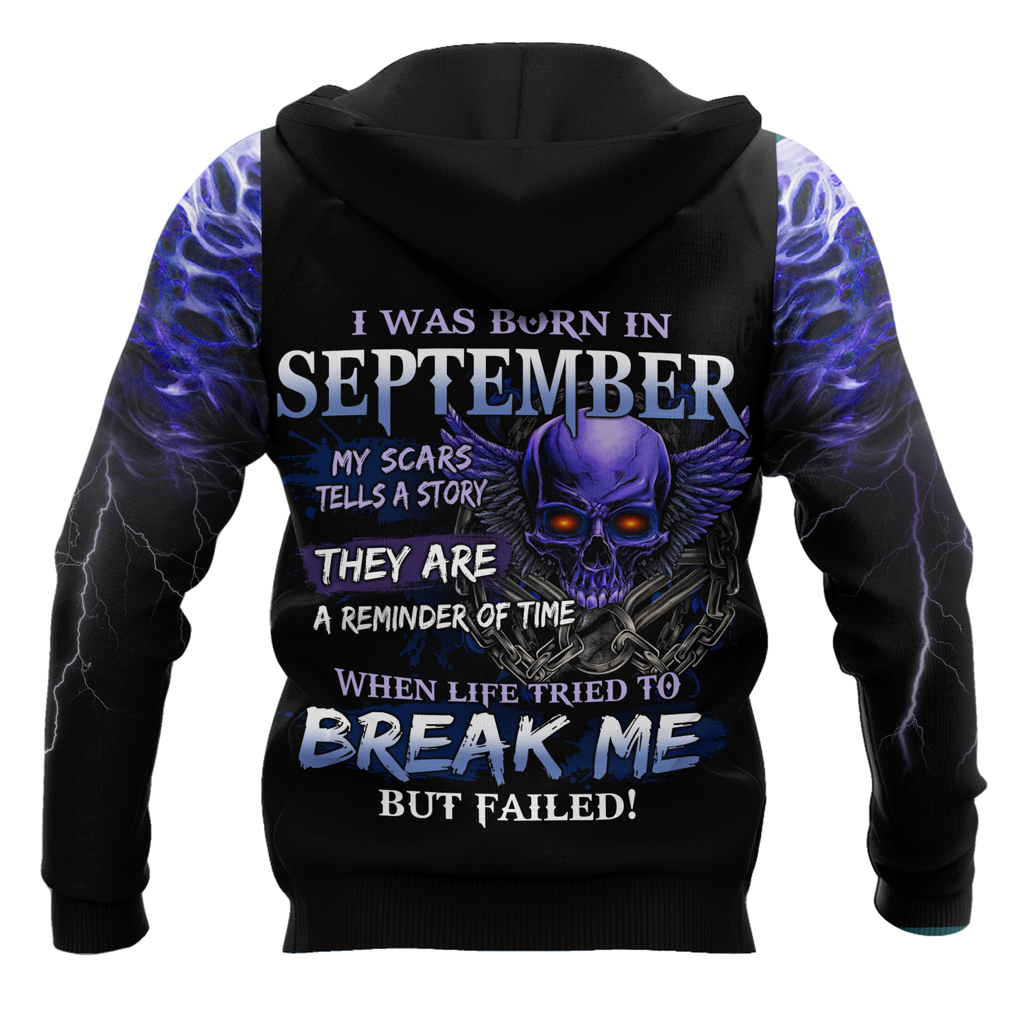 September Guy Skull 3D All Over Printed Shirts Pi24102009ST