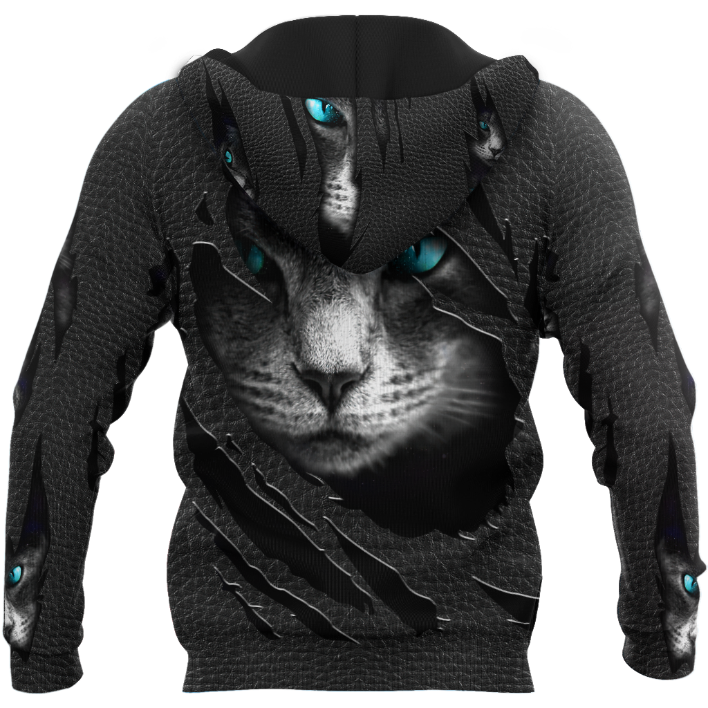 Hiden Cat Black cat 3D printed shirts for men and women