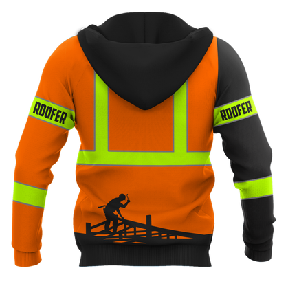 Orange Roofer Man 3D All Over Printed Shirts For Men Pi12102003