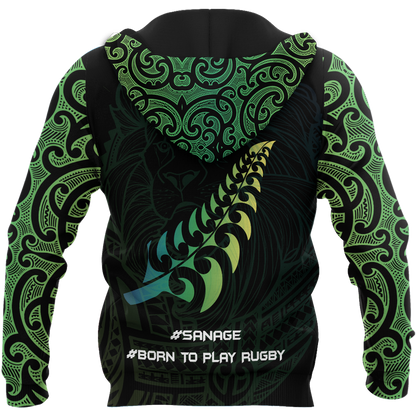 Aotearoa Tattoos New Zealand 3D Unisex Hoodie