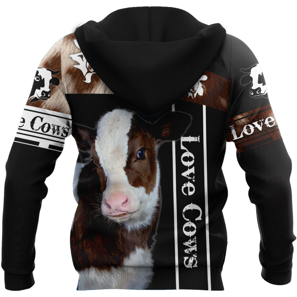 Love Cows - Happy Farm 3D All Over Printed Shirts