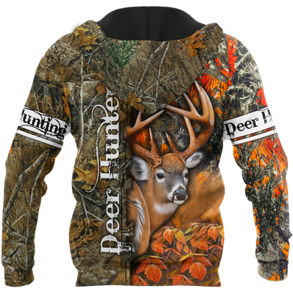Deer Hunter Orange Camo Unisex Shirts
