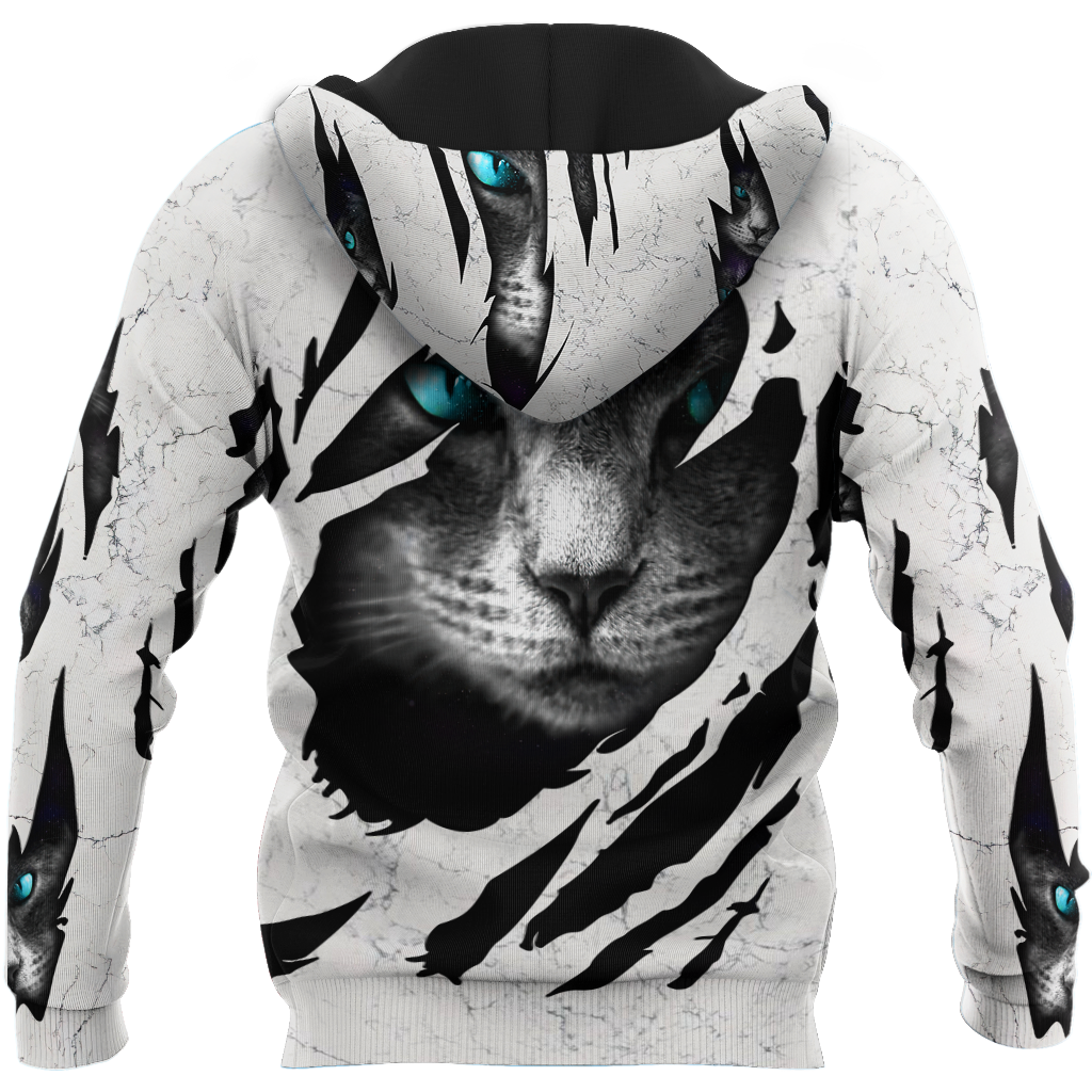 Hiden Cat Black cat 3D printed shirts for men and women