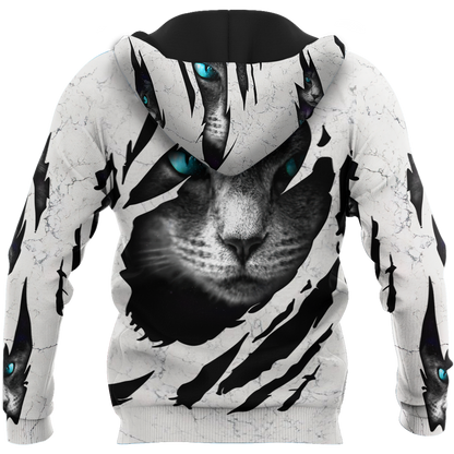 Hiden Cat Black cat 3D printed shirts for men and women