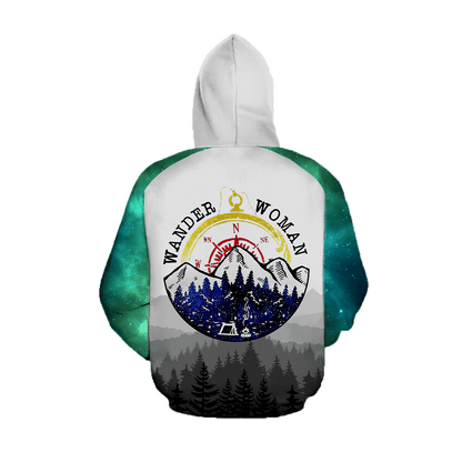 Hiking trails open wander women 3D all over printed shirts