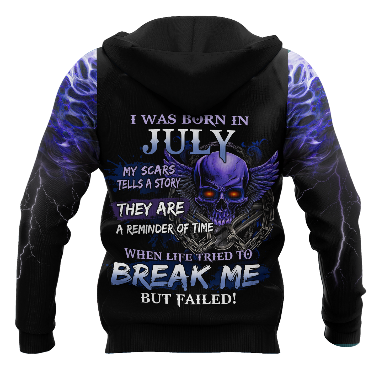 July Guy Skull 3D All Over Printed Shirts Pi24102007ST