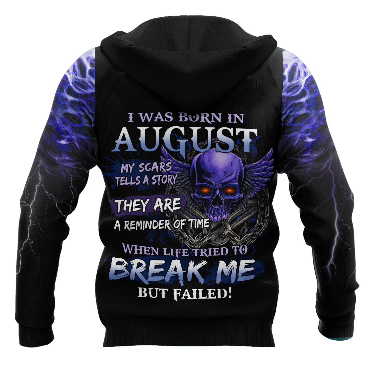 August Guy Skull 3D All Over Printed Shirts Pi24102008ST