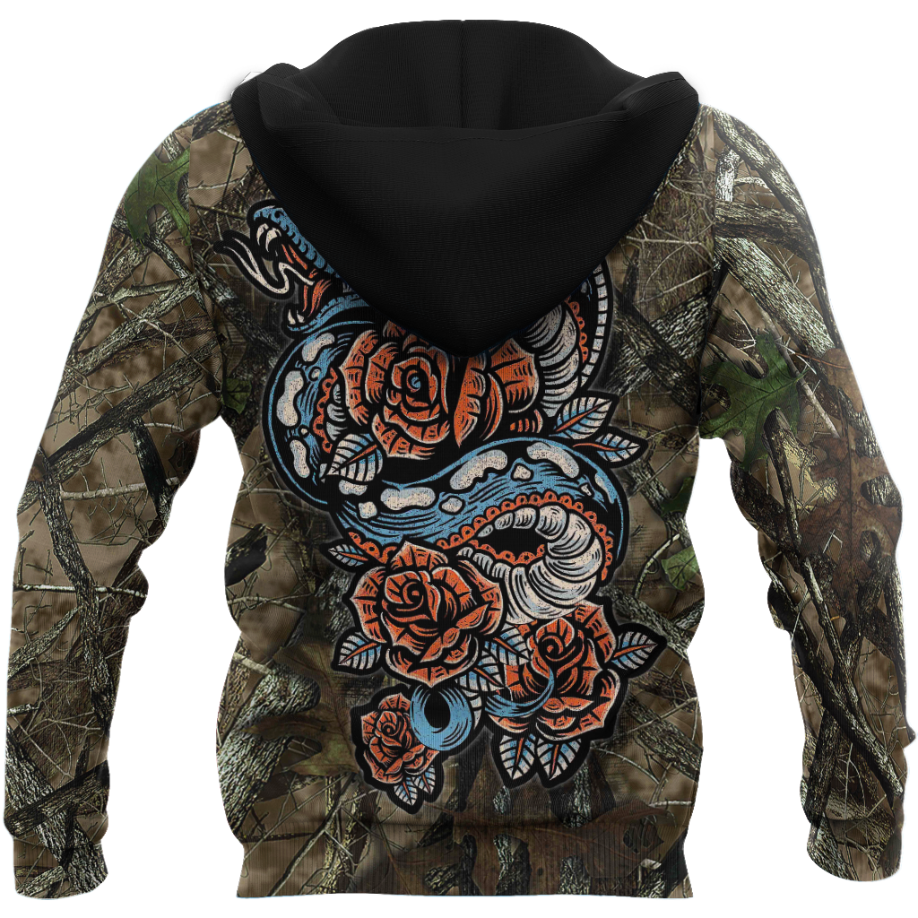 Snake 3D All Over Printed Unisex Shirt