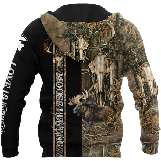 All Over Printed Beautiful Moose Hunting MEI09092002-MEI