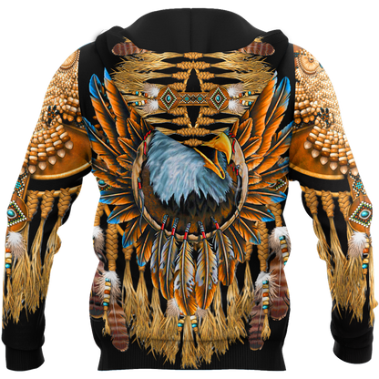 Eagle Dreamcatcher Native American Hoodie 3D All Over Printed Shirts VP11092001-LAM