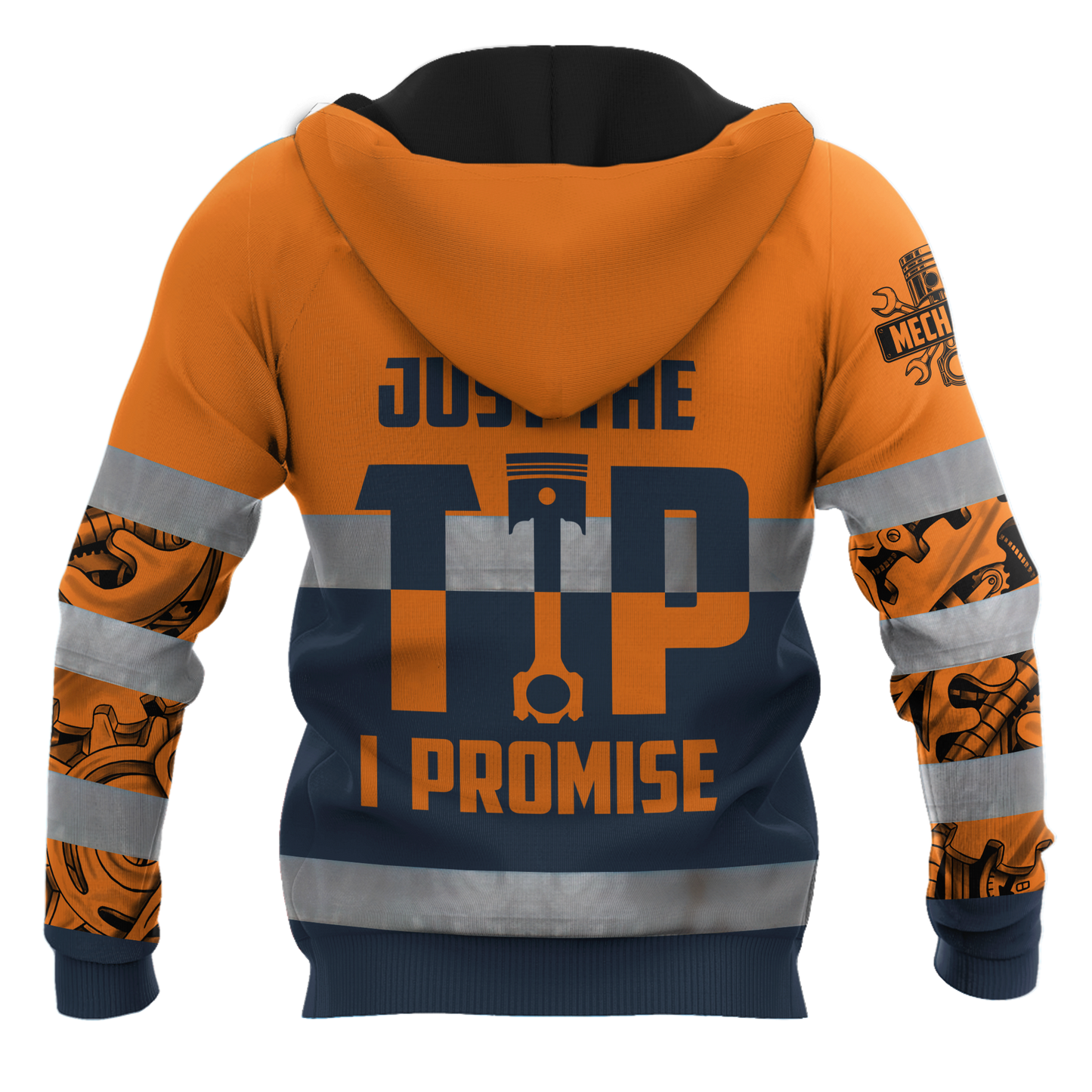 Personalized Mechanic 3D All Over Printed Hoodie For Men and Women TN