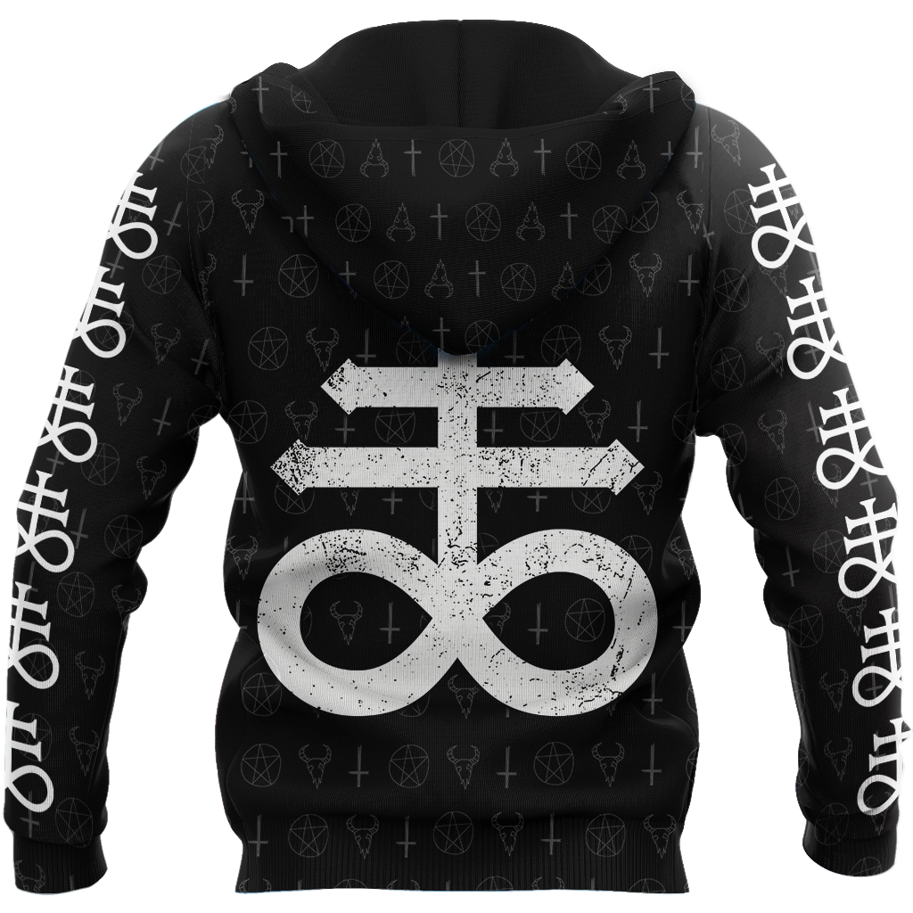 Satanic Tribal 3D All Over Printed Hoodie JJ09062003