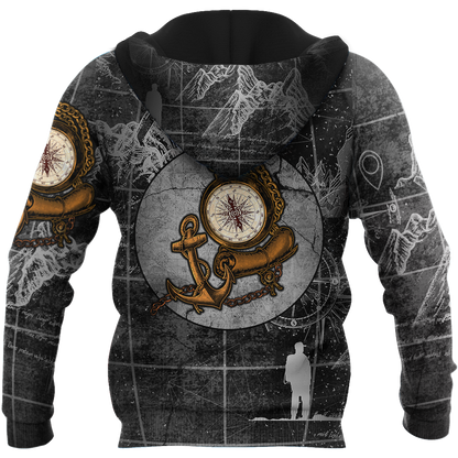 Proud Seaman Meaningful Tattoo Darkness unique 3d design shirts