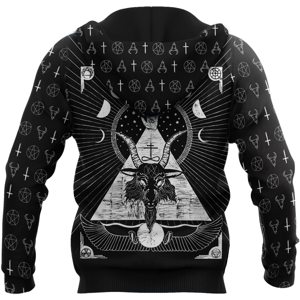 Satanic Tribal 3D All Over Printed Hoodie Shirts For Men And Women JJ25052001 - Amaze Style™-Apparel