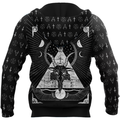 Satanic Tribal 3D All Over Printed Hoodie Shirts For Men And Women JJ25052001 - Amaze Style™-Apparel