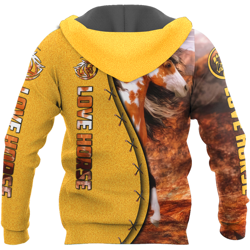 Native Horse 3D All Over Printed Hoodie For Men And Women DA16122002