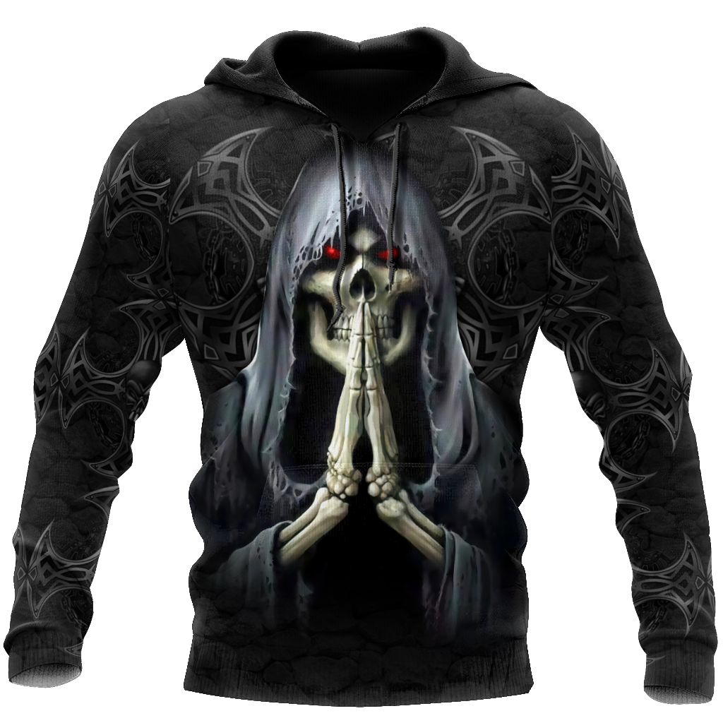 April Guy Skull 3D All Over Printed Unisex Hoodie
