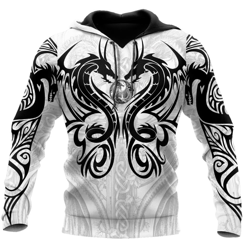 Dragon Tattoo 3D All Over Printed Shirts For Men and Women JJW19082003