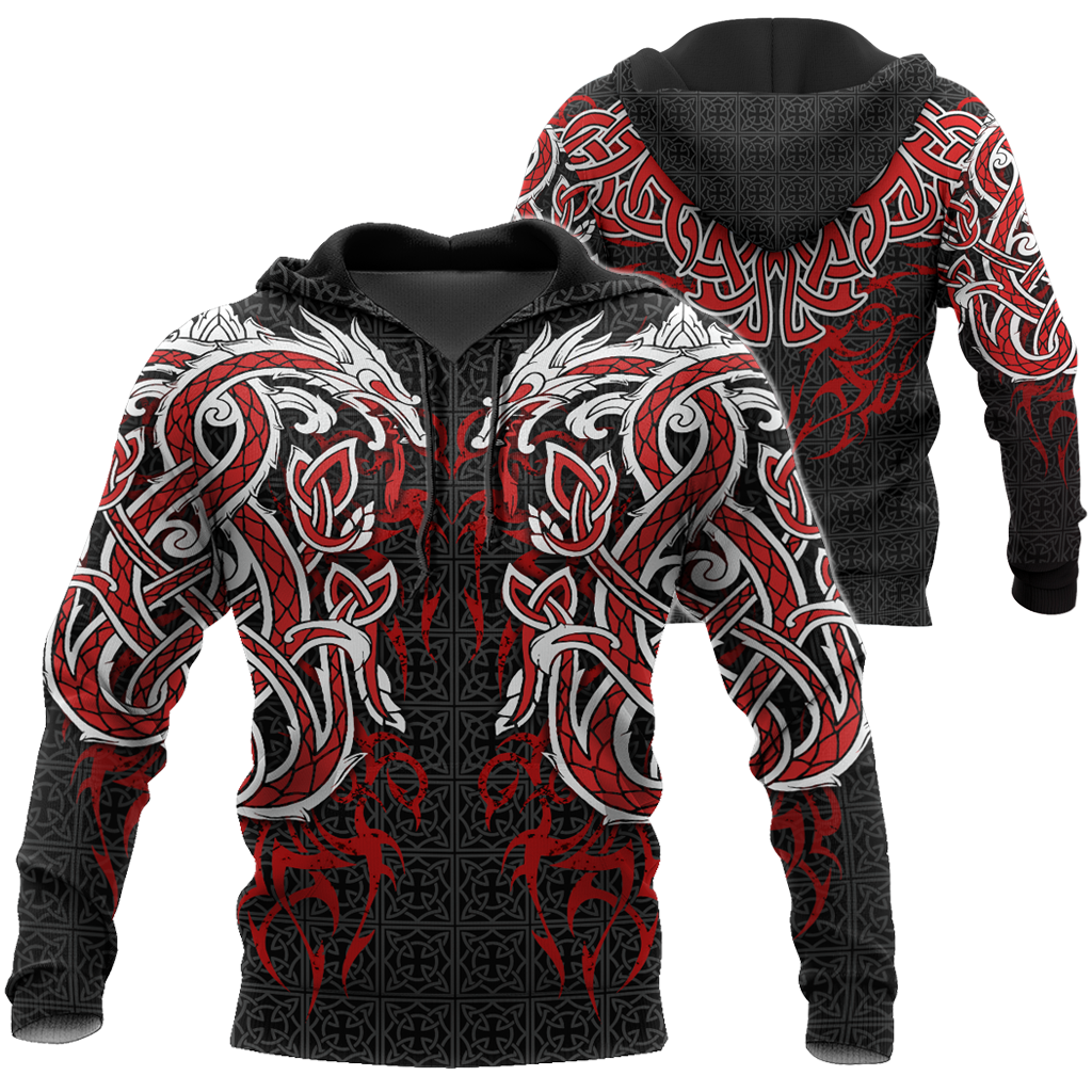 Dragon Tattoo Art  Hoodie T Shirt For Men and Women HAC060603