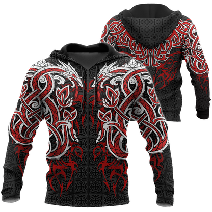 Dragon Tattoo Art  Hoodie T Shirt For Men and Women HAC060603