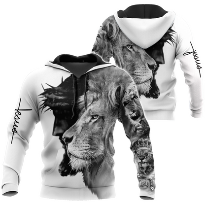 Lion God Gothic Vibe - Christian - 3D All Over Printed Style for Men and Women