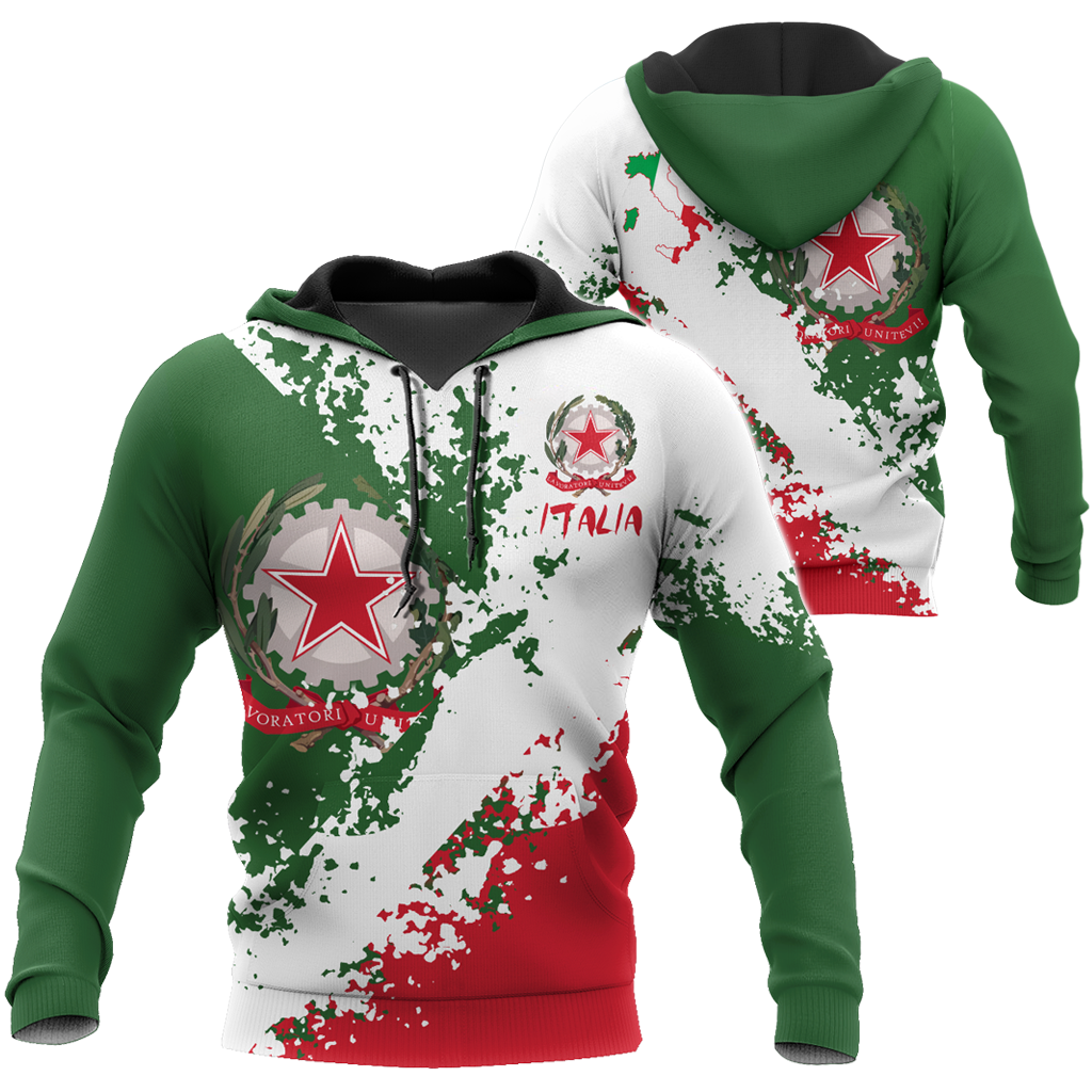 Italy Pride 3D All Over Printed Hoodie Shirt Limited by SUN HAC240605