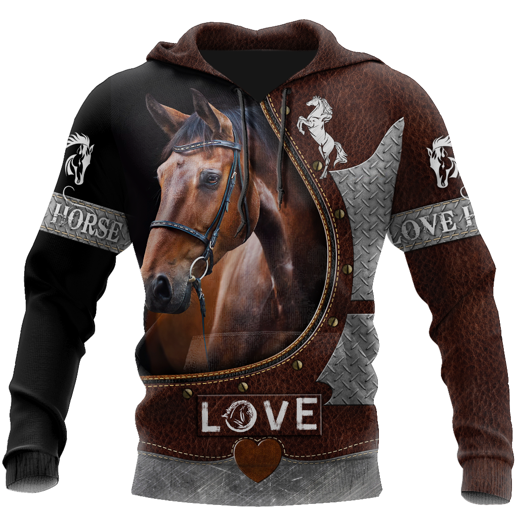Love Beautiful Horse 3D All Over Printed Shirts For Men And Women TR2505202S - Amaze Style™-Apparel