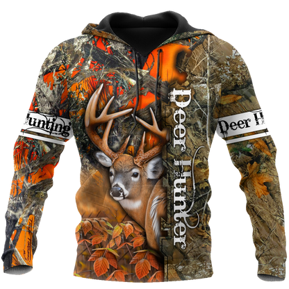 Deer Hunter Orange Camo Unisex Shirts