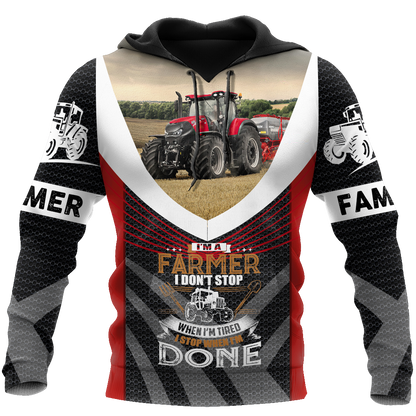All Over Printed Farmer Hoodie MEI09212002-MEI