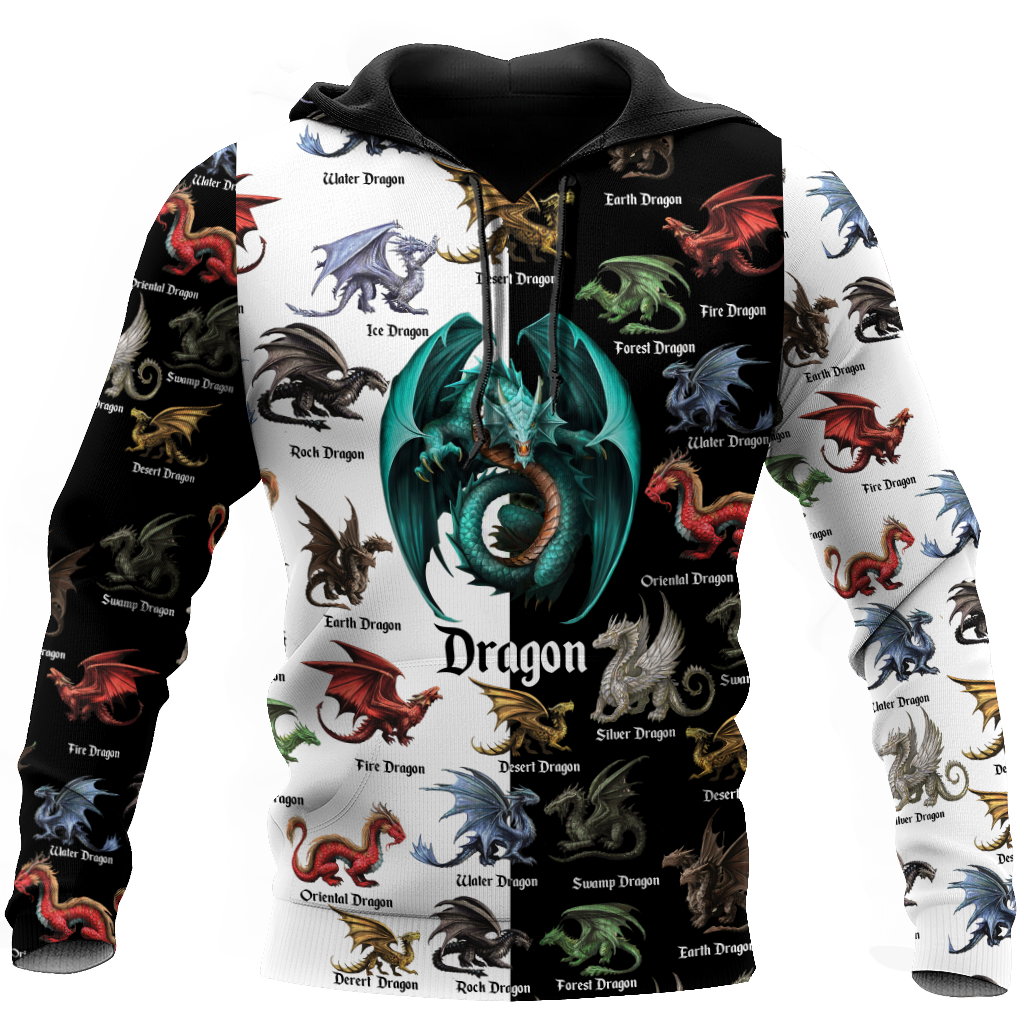 Dragon 3D All Over Printed Shirts For Men and Women VP22102001