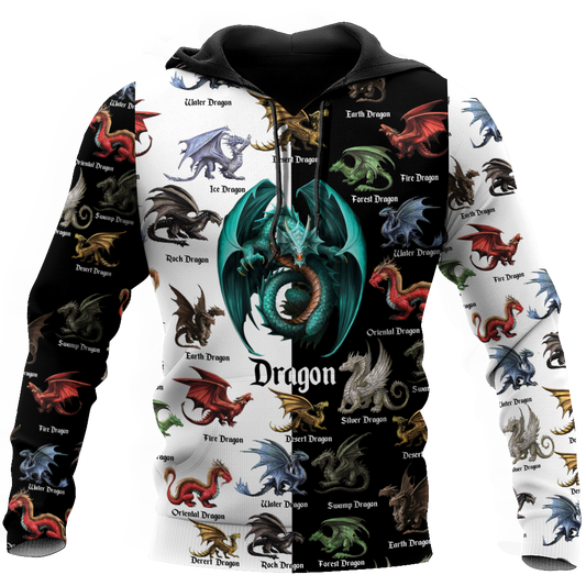 Dragon 3D All Over Printed Shirts For Men and Women VP22102001