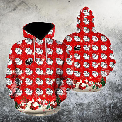 Sheep Lover Merry Christmas 3D All Over Printed Shirts For Men And Woman