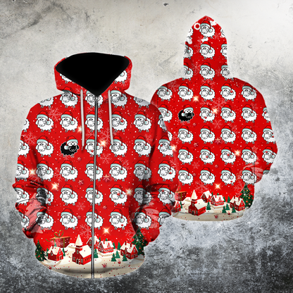 Sheep Lover Merry Christmas 3D All Over Printed Shirts For Men And Woman