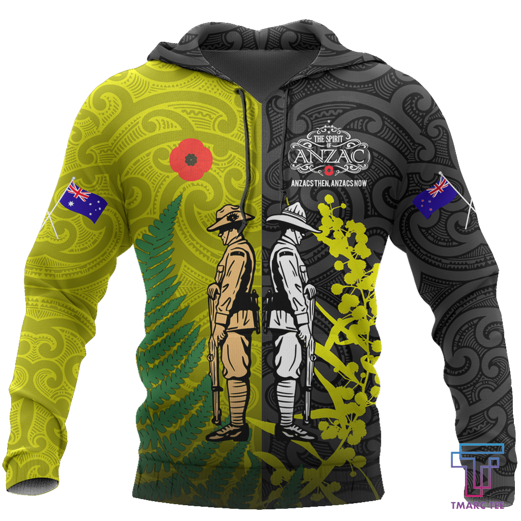 Remembrance day lest we forget Australia and Kiwi Soldier TR030403 - Amaze Style™-Apparel