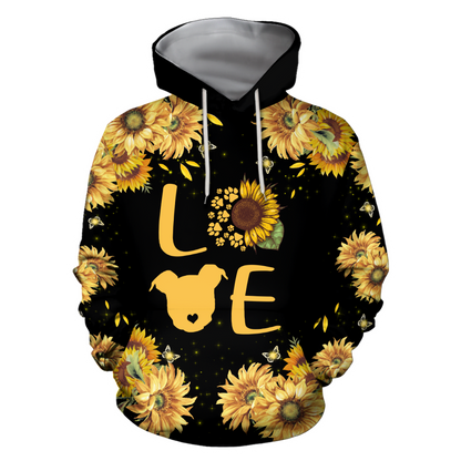 Pit Bull Lovers Combo Hoodie + Legging TN01102001