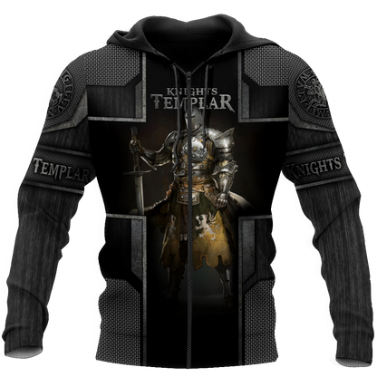 Premium Knight Templar All Over Printed Shirts For Men And Women MEI