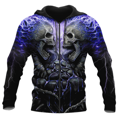 December Guy Skull 3D All Over Printed Shirts Pi24102012ST