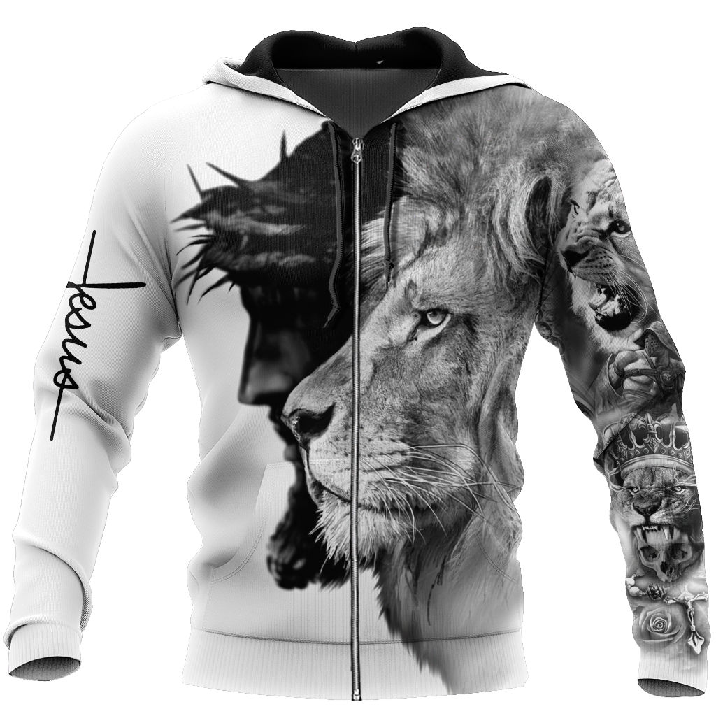 Lion God Gothic Vibe - Christian - 3D All Over Printed Style for Men and Women